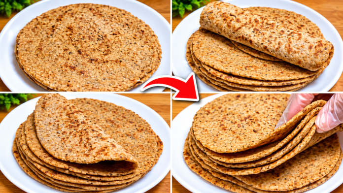 Flaxseed Keto Roti Recipe
