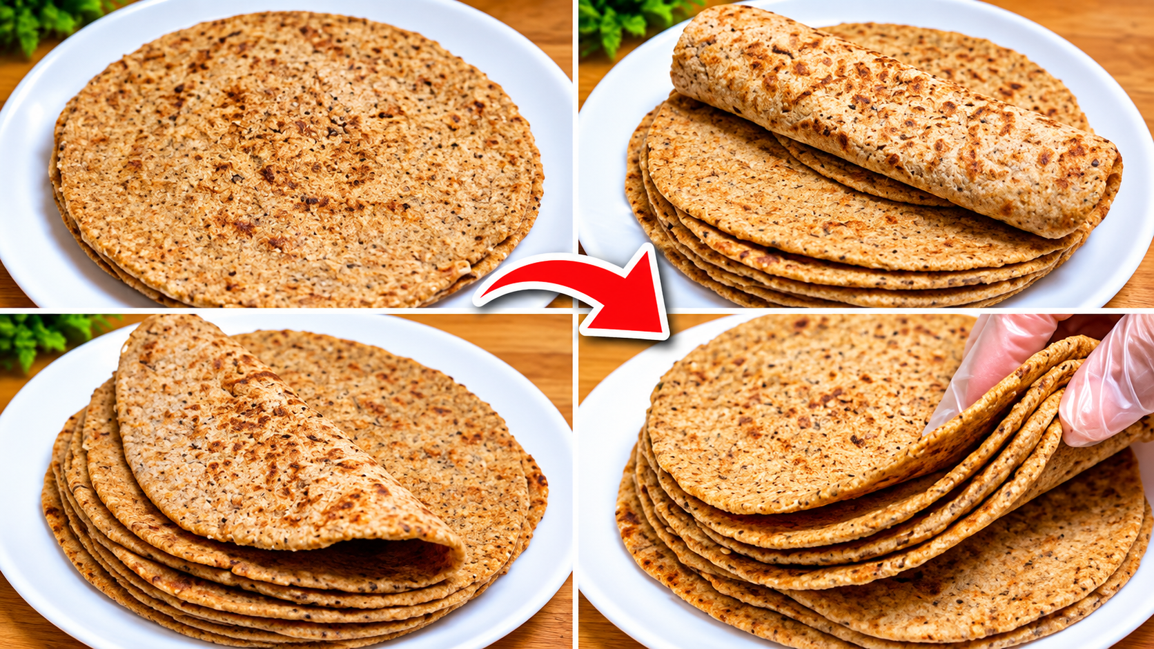Flaxseed Keto Roti Recipe