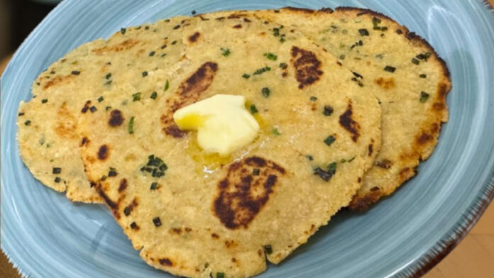 Crispy Keto Lachha Paratha